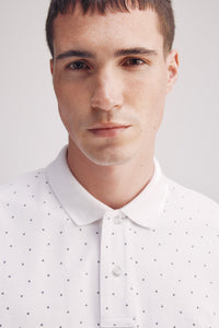 Regular fit all-over print polo