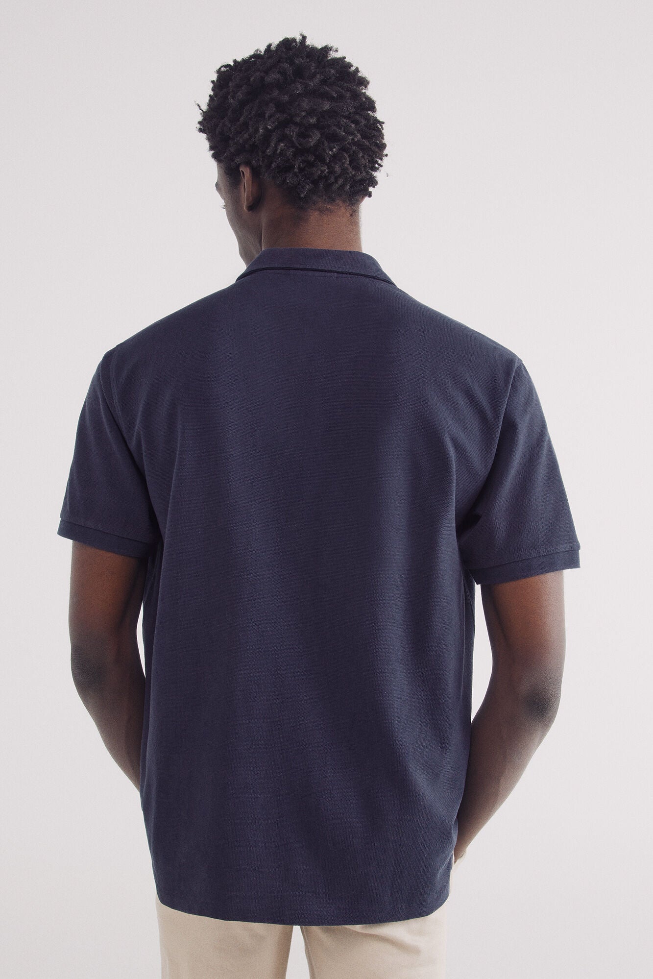 Regular fit structured polo