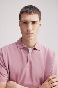 Regular fit structured polo