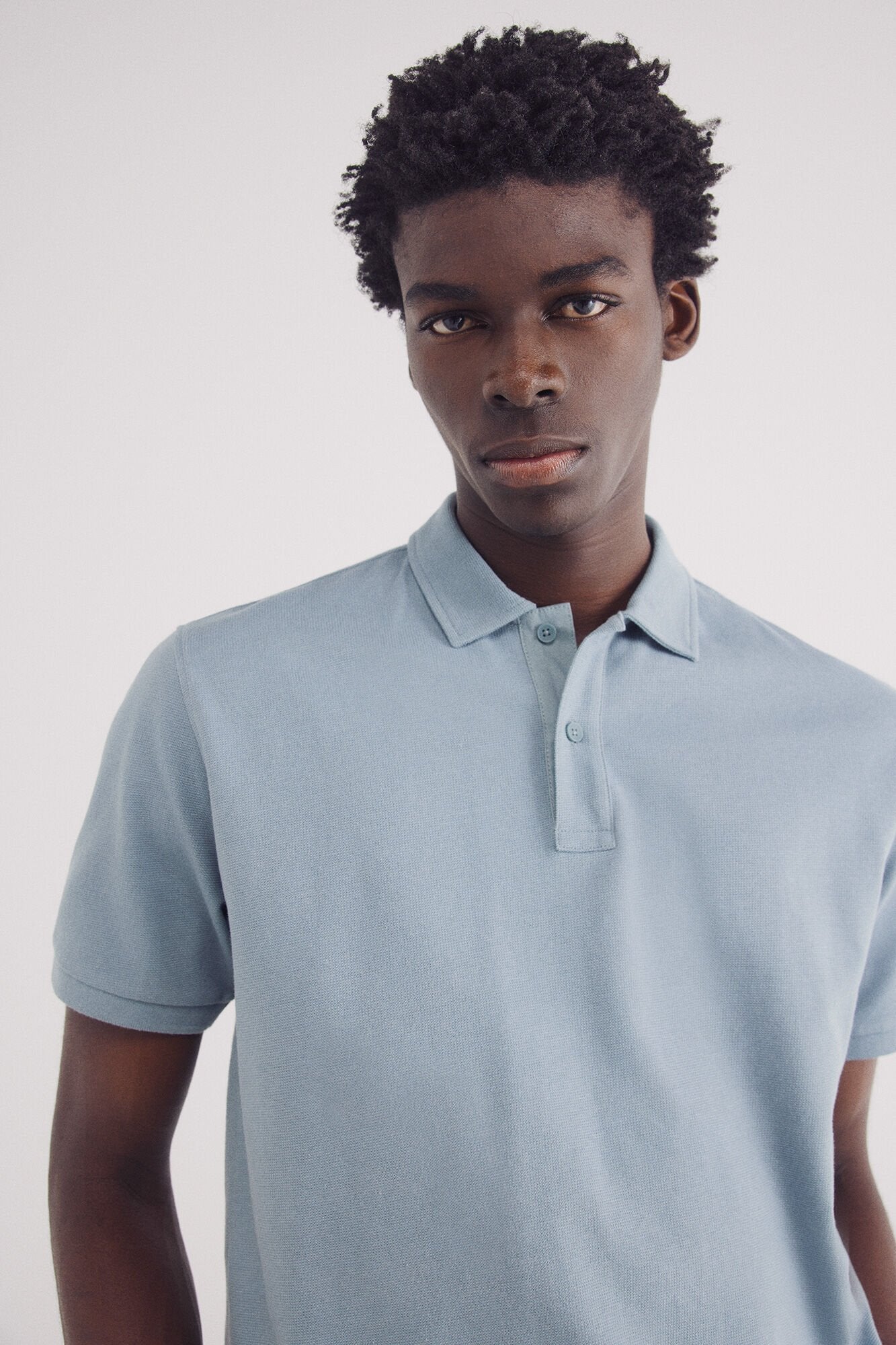 Regular fit structured polo