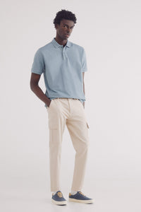 Regular fit structured polo