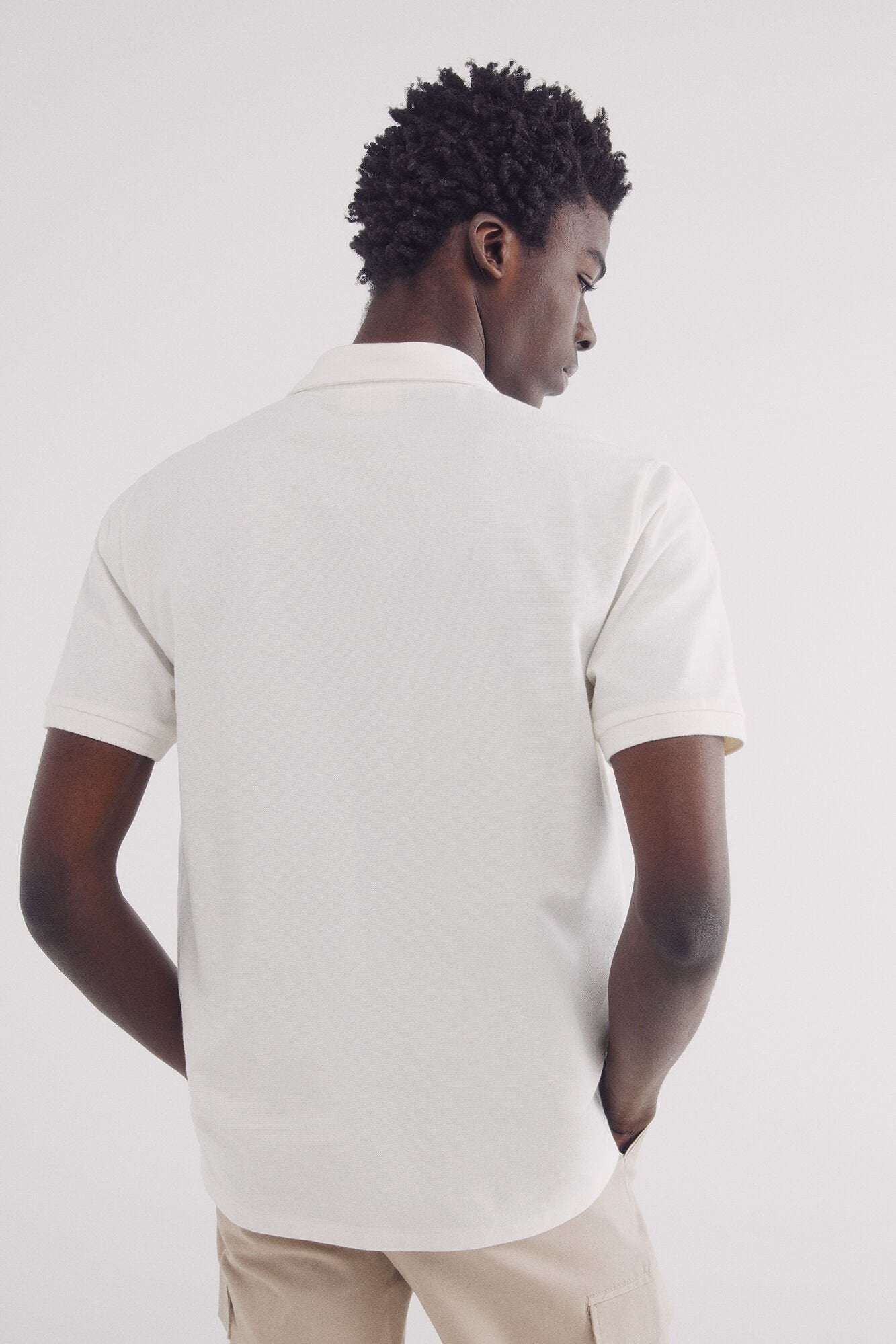 Regular fit structured polo