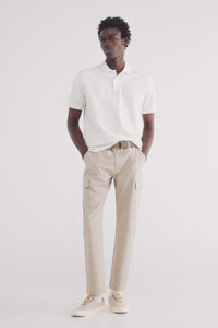 Regular fit structured polo