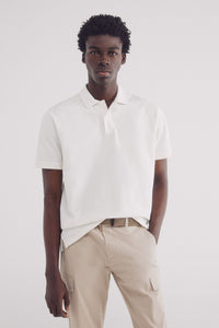 Regular fit structured polo