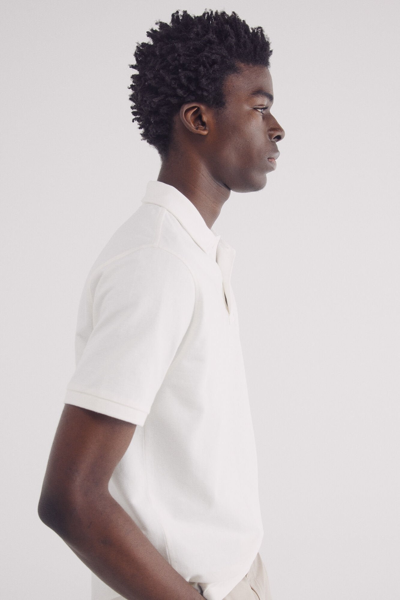 Regular fit structured polo
