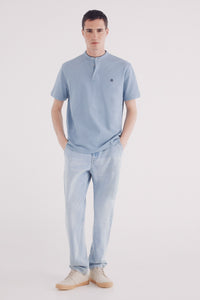 Regular fit Mao polo