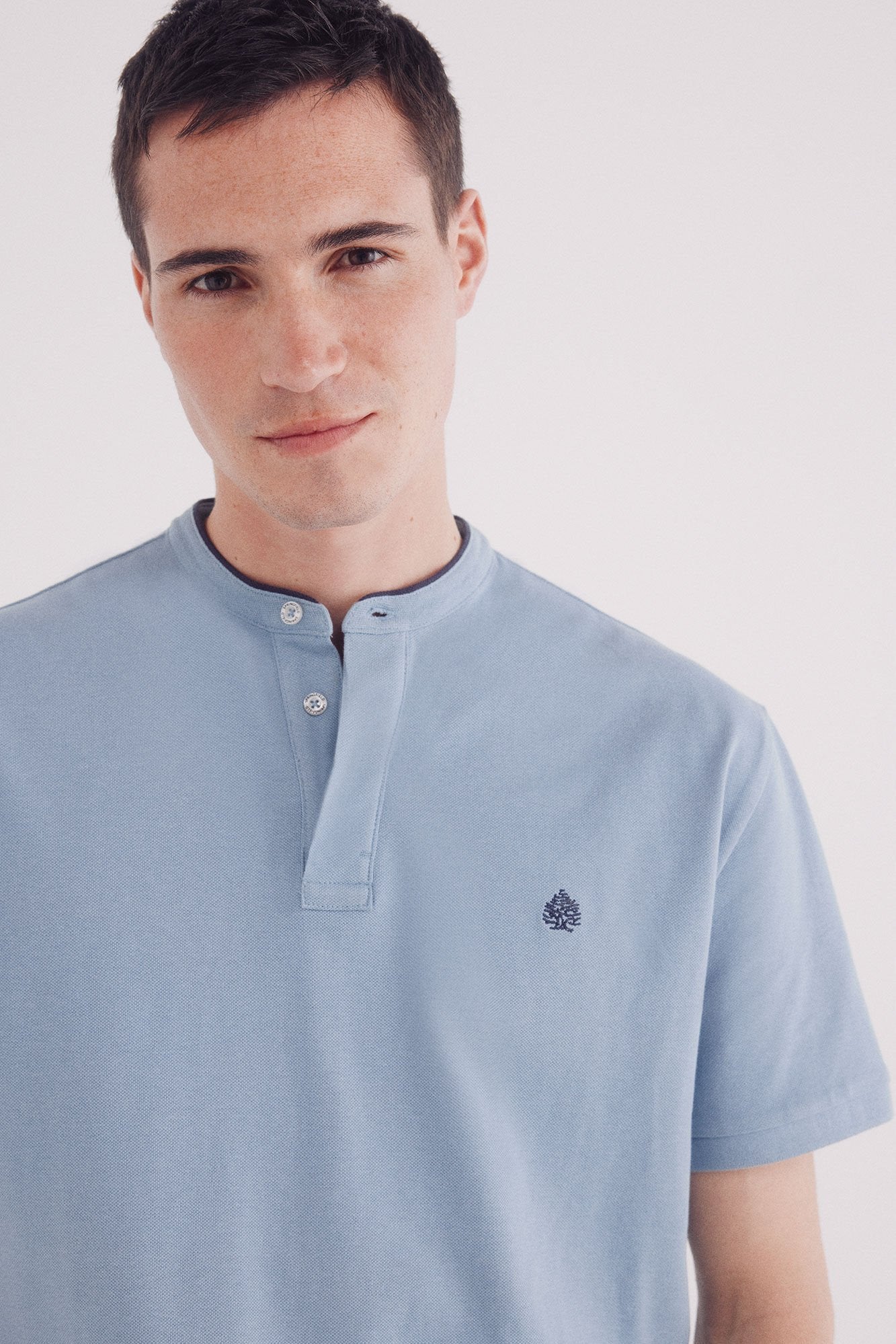 Regular fit Mao polo