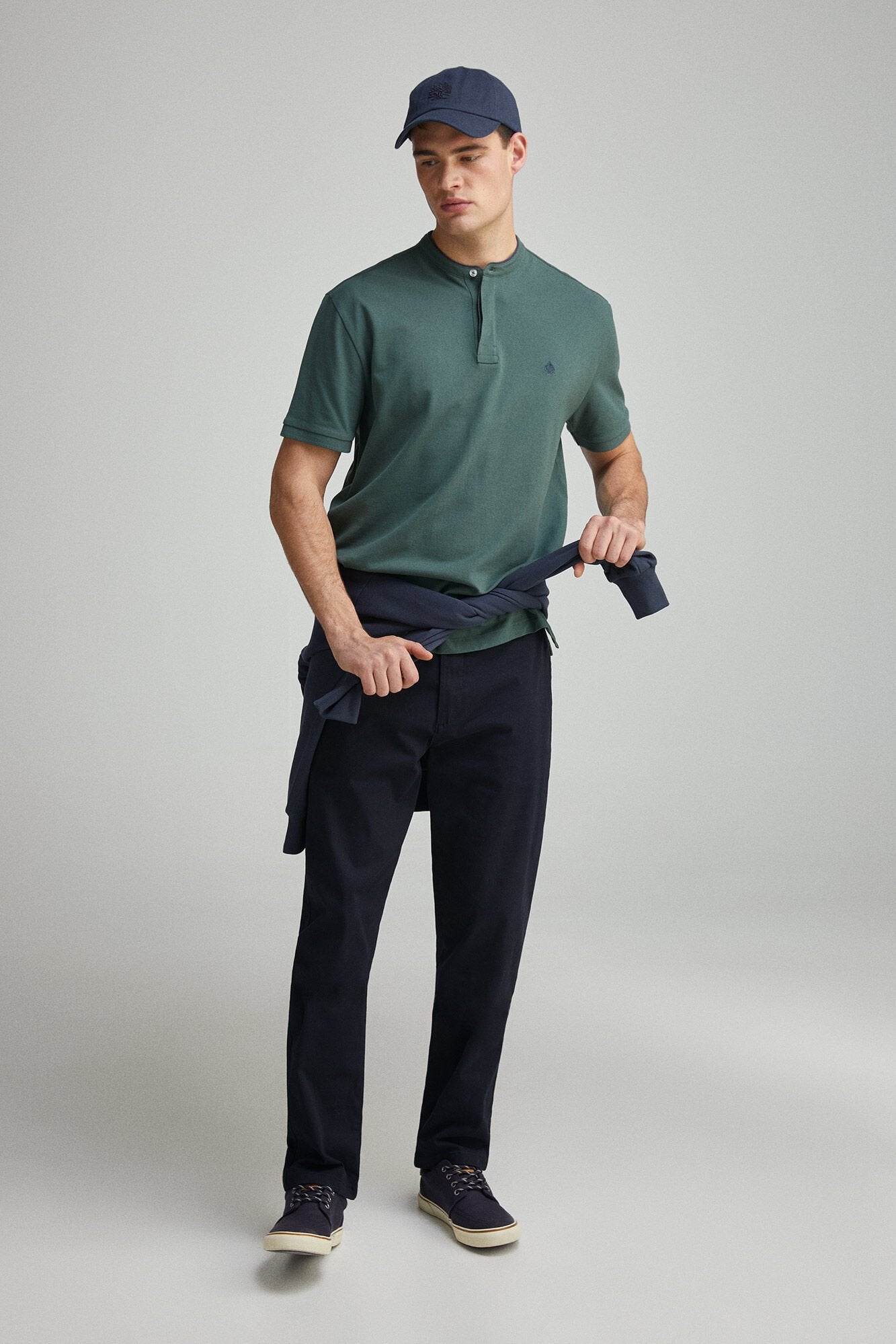 Regular fit Mao polo