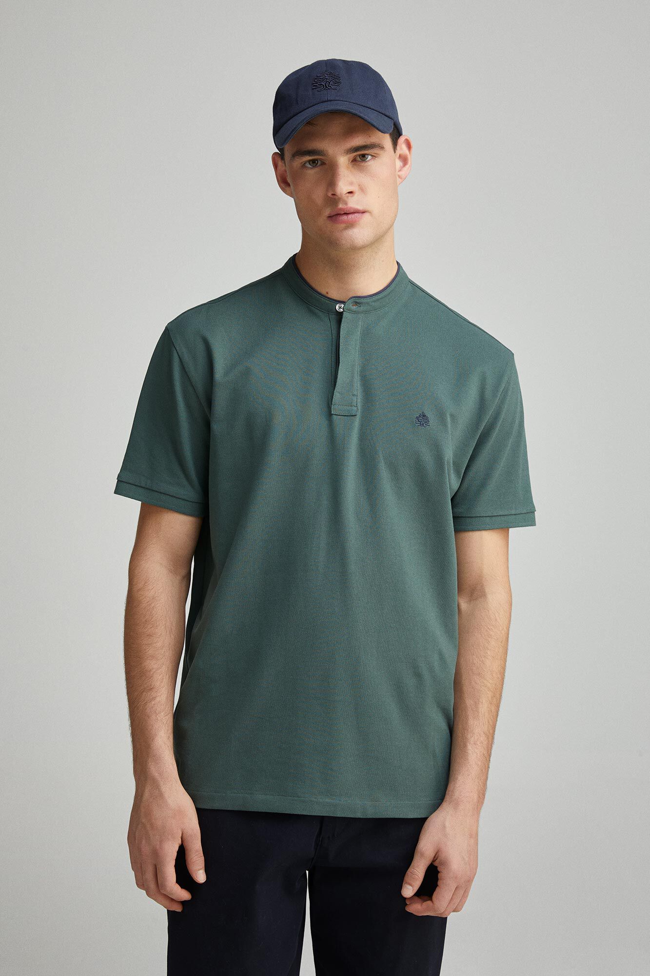 Regular fit Mao polo