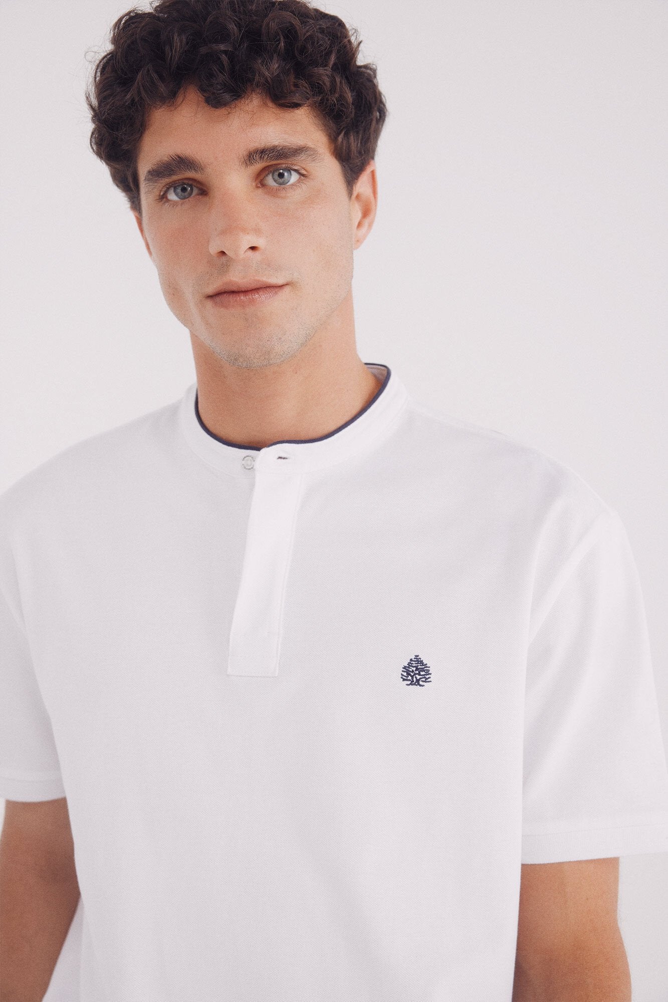 Regular fit Mao polo