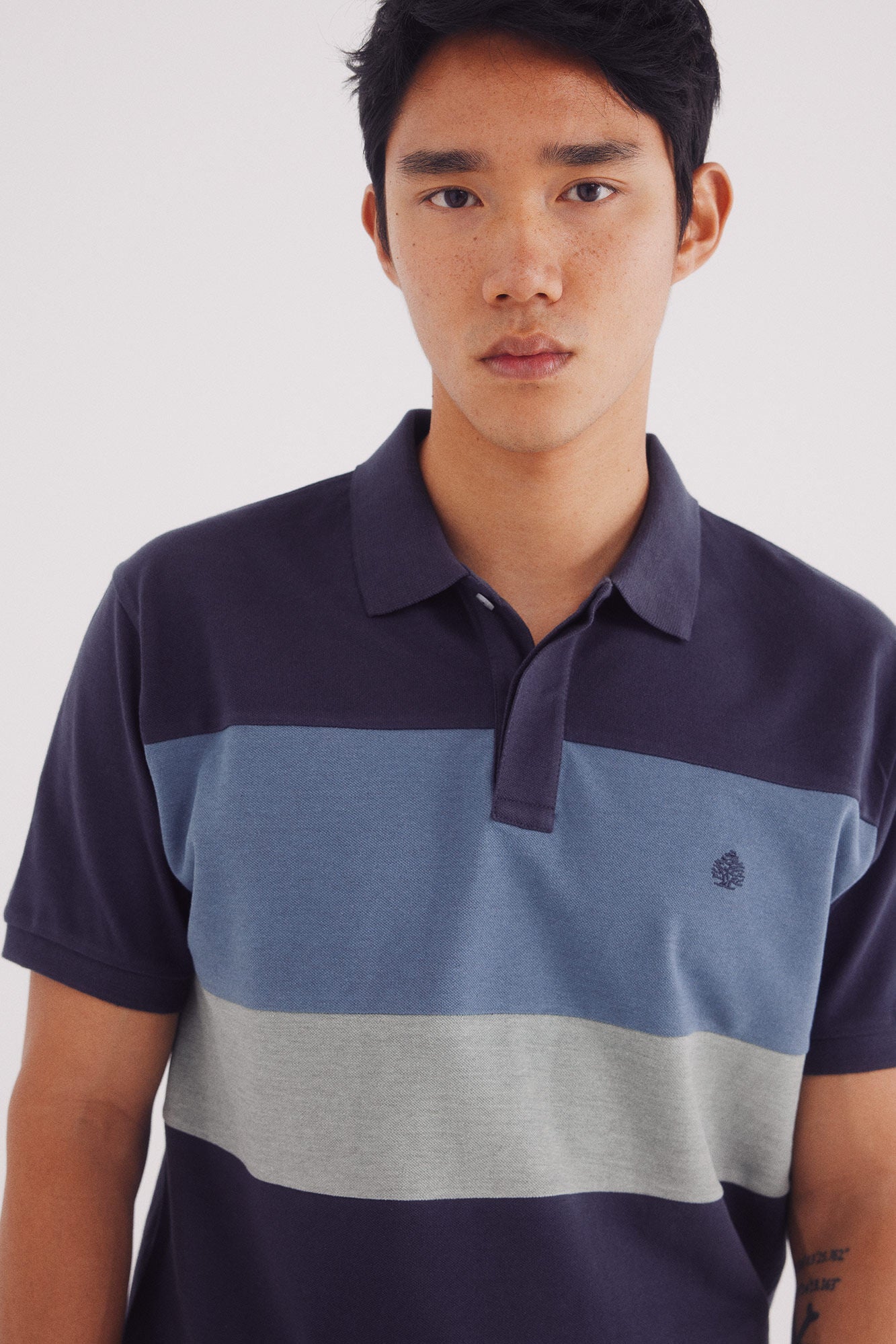 Polo shirt color regular fit