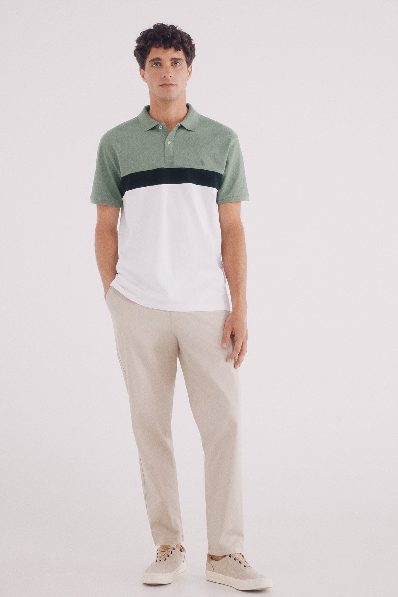 Slim fit polo shirt