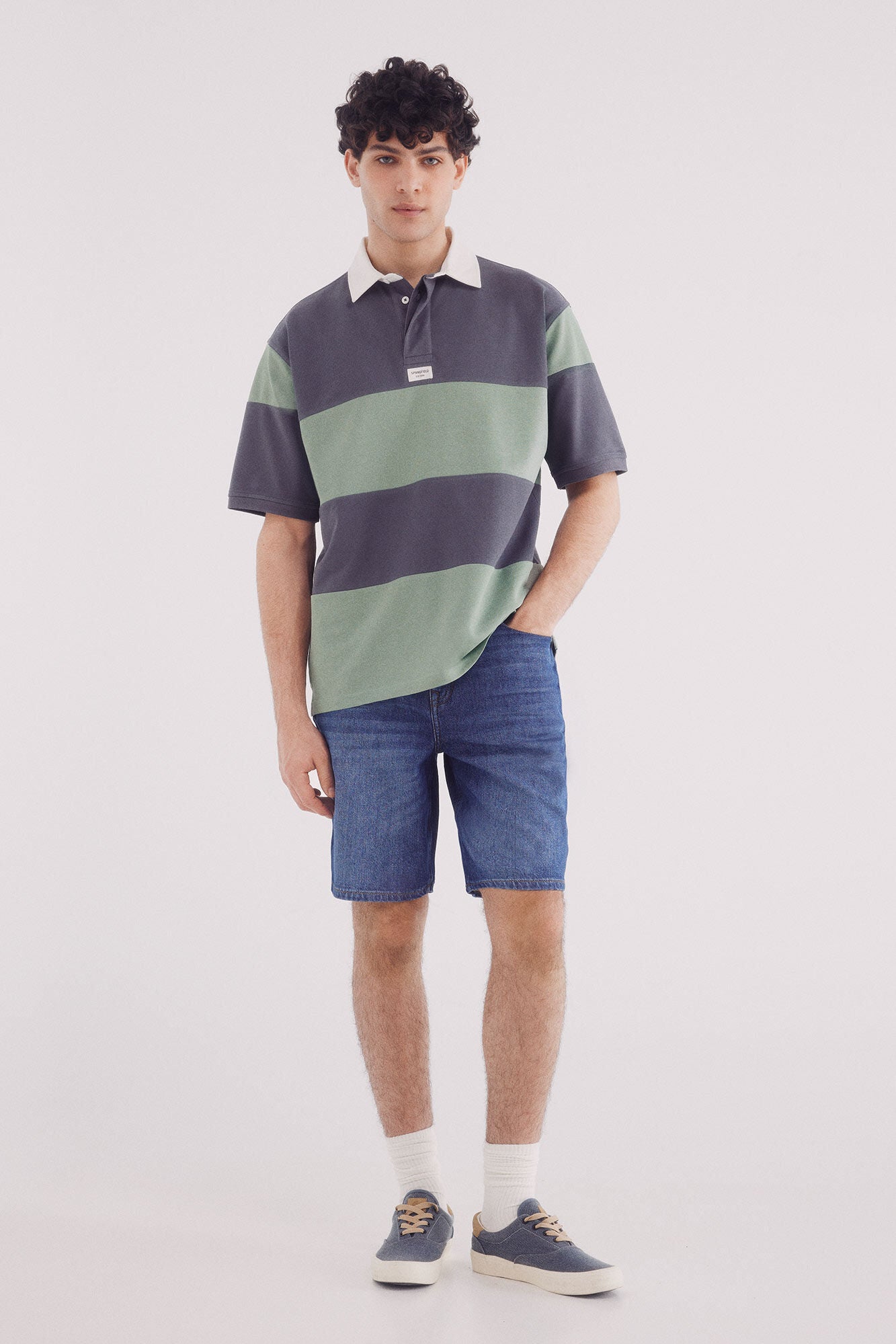 Boxy fit rugby piquŽ polo