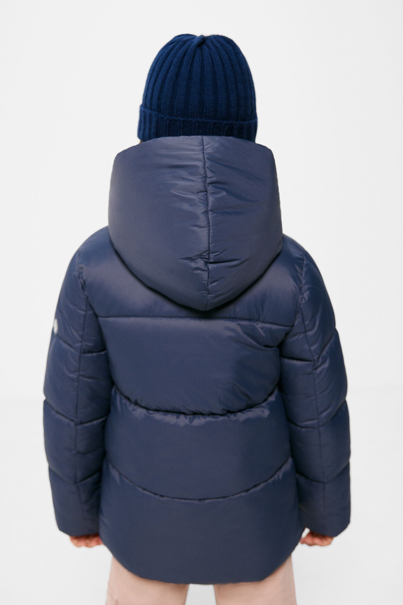 Girl's quilted down jacket