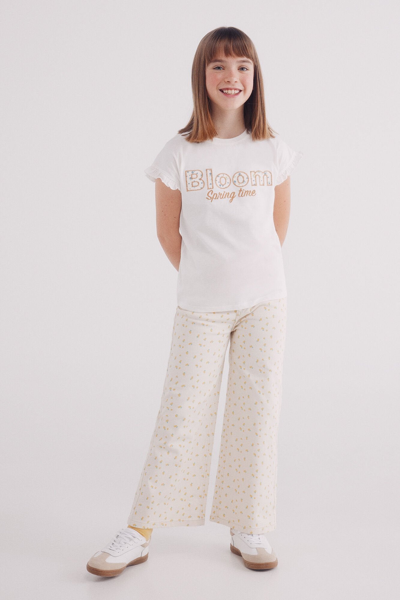 Printed Culotte Pants for Girls