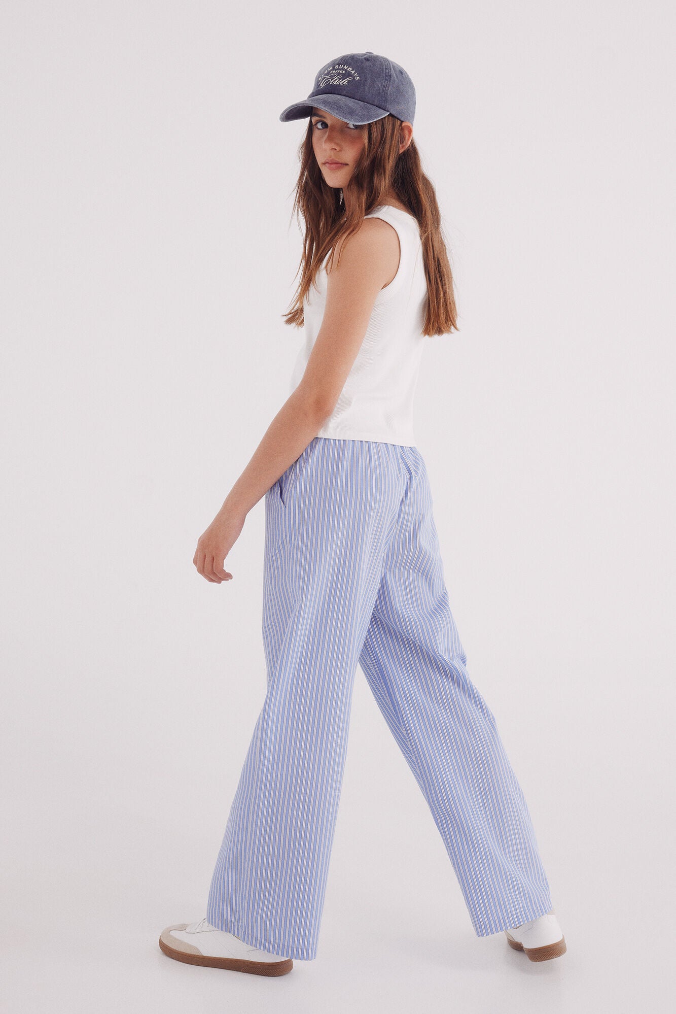 Girls stripped Trousers