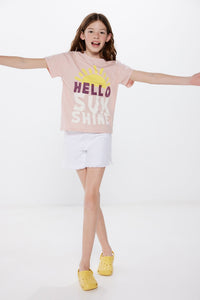 Girl's Hello Sunshine T-shirt