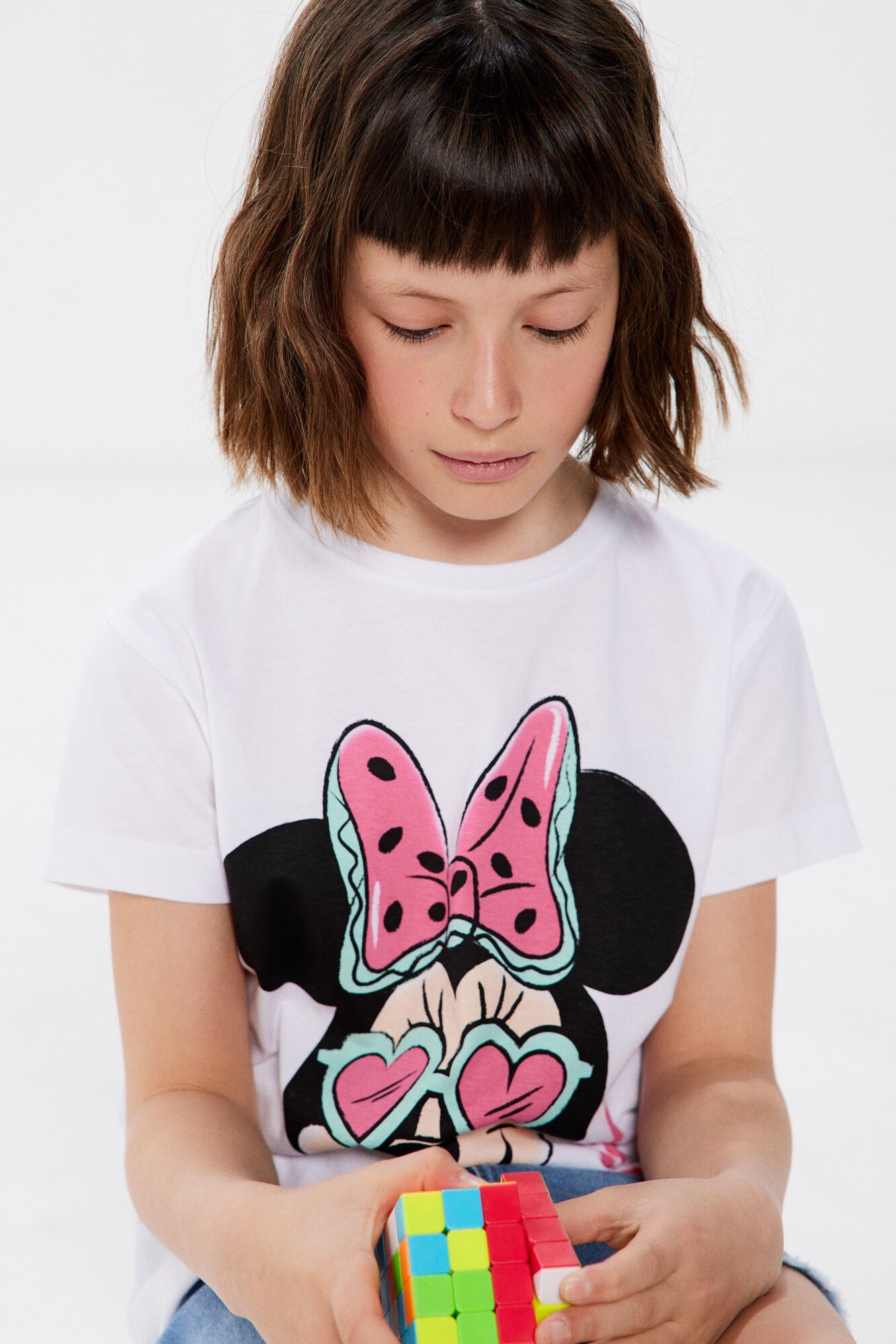 Girls' Minnie Mouse T-shirt