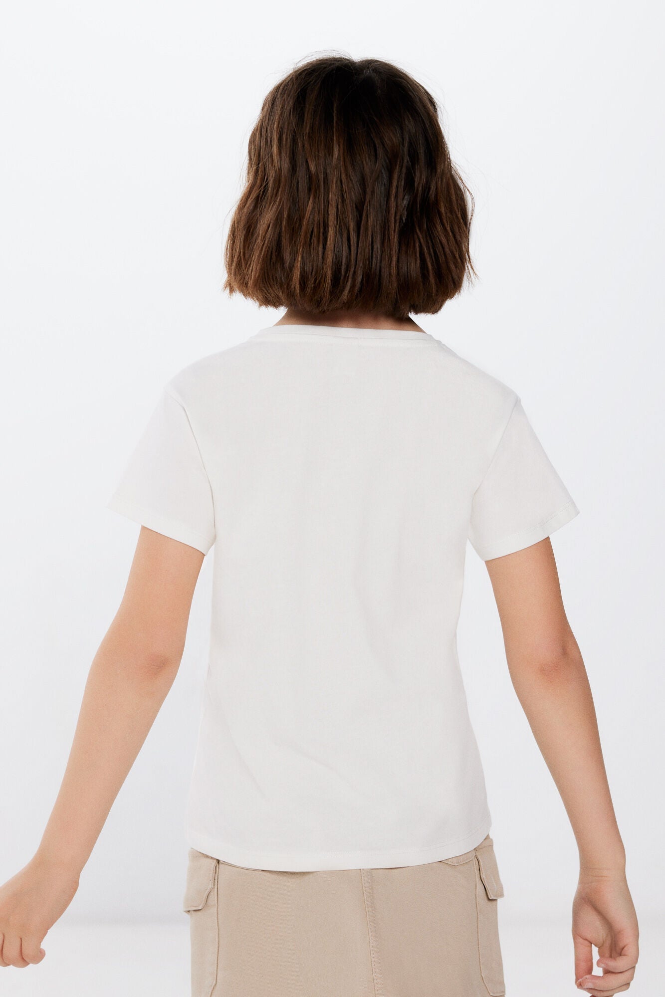 Girls' dragonfly T-shirt with tulle
