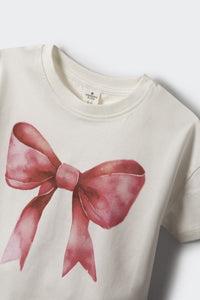 Girl's Bow T-shirt