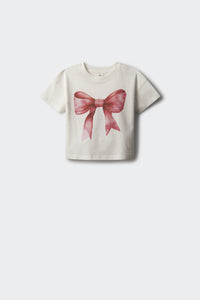 Girl's Bow T-shirt