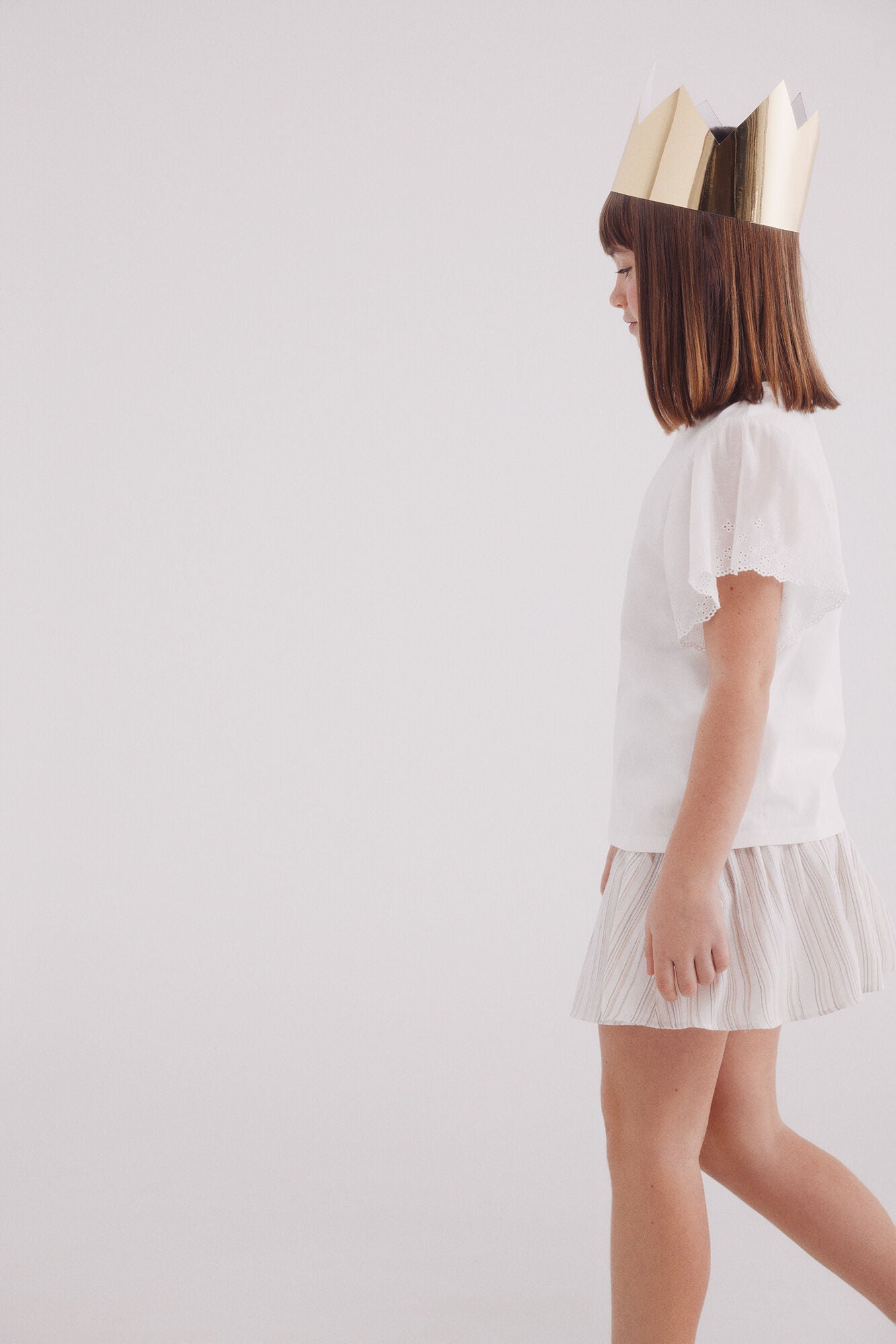 Girl's Ruffle T-shirt