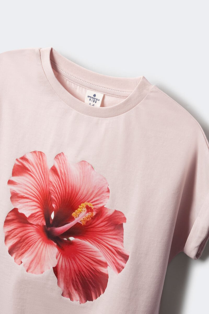 Hibiscus girl's shirt