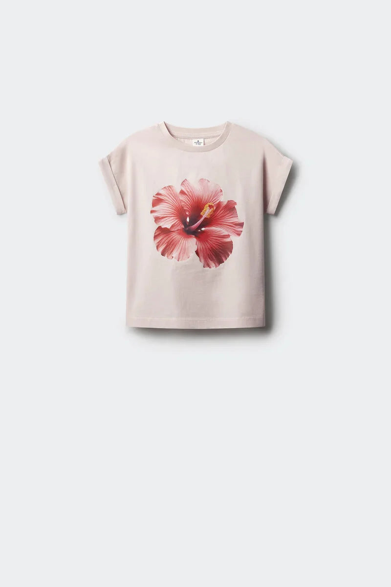 Hibiscus girl's shirt