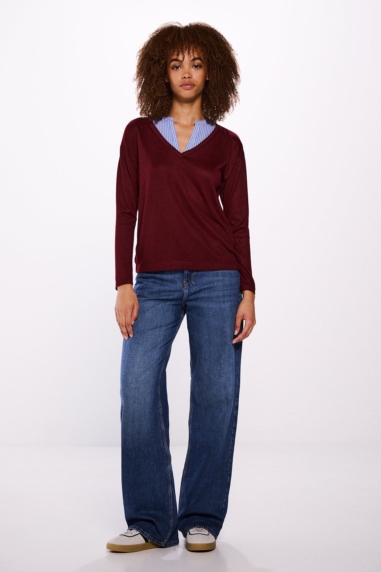 Soft touch combined t-shirt