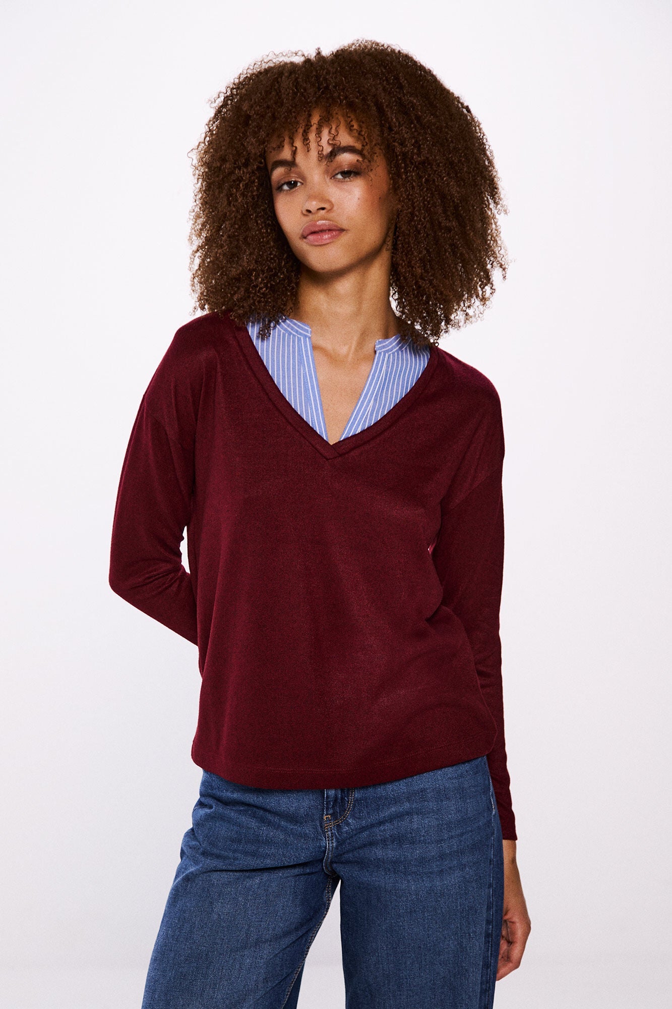 Soft touch combined t-shirt