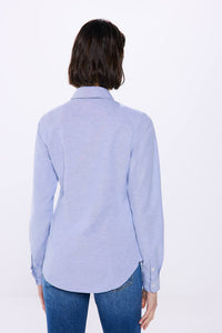 Semi-fitted Oxford shirt