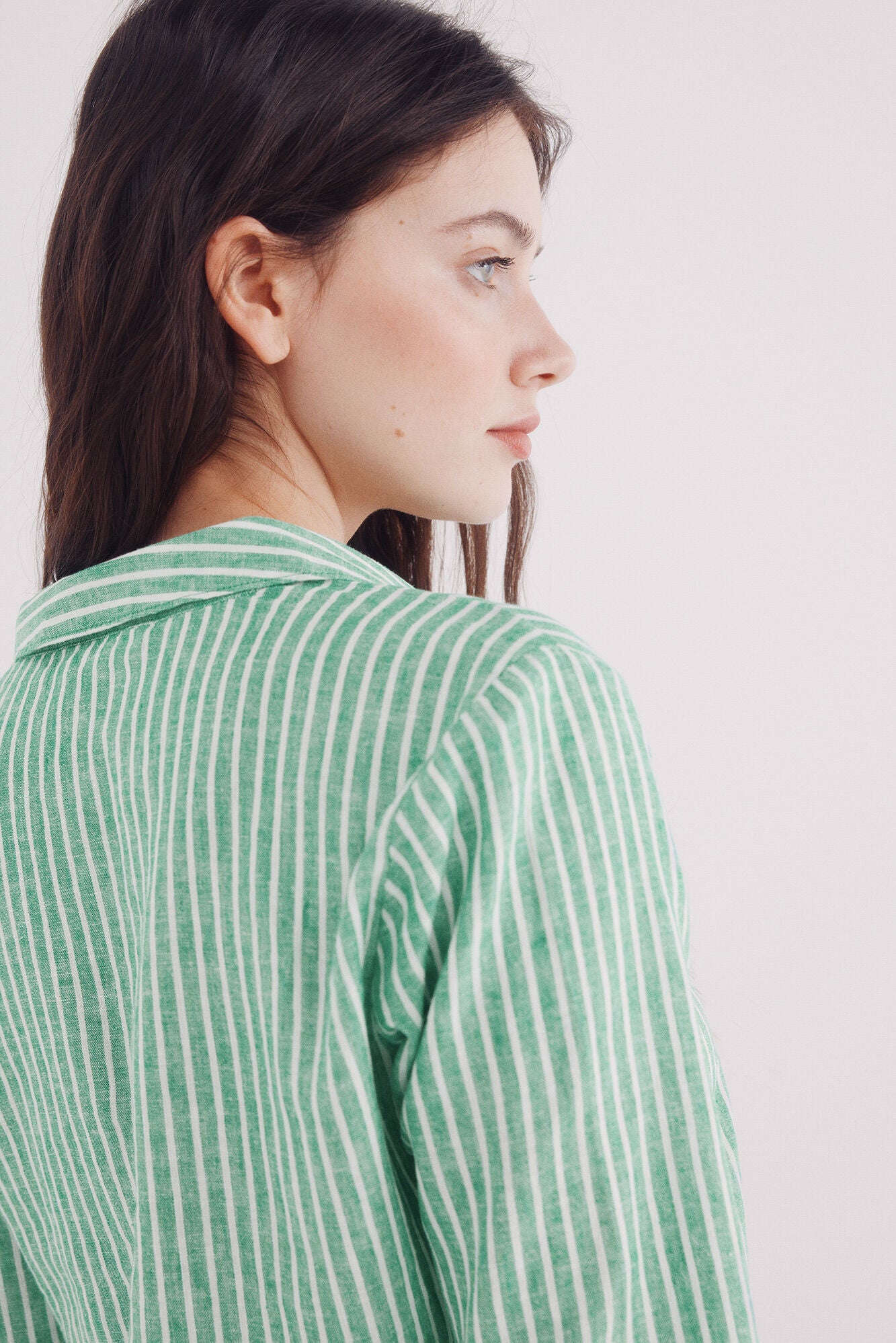 Linen shirt blouse