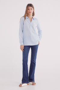Linen shirt blouse