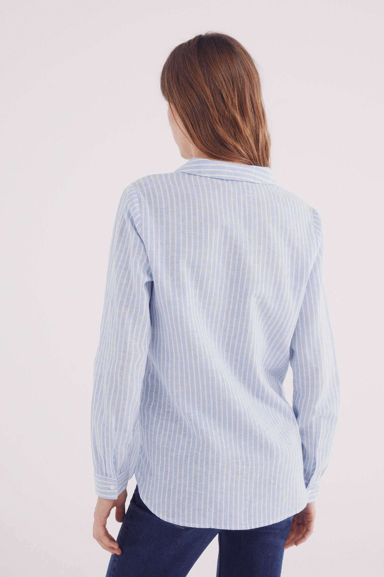 Linen shirt blouse