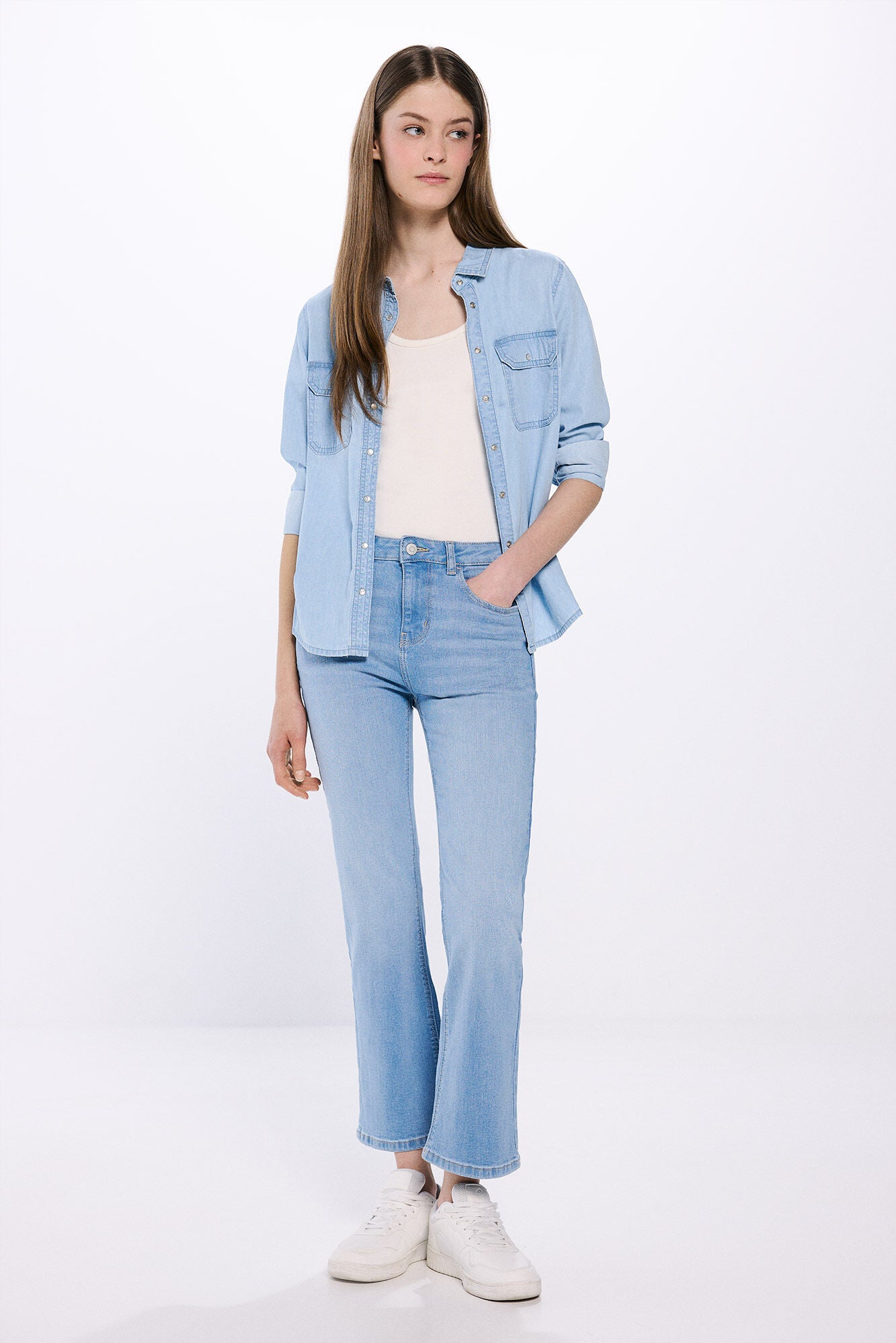 Kick flare jeans