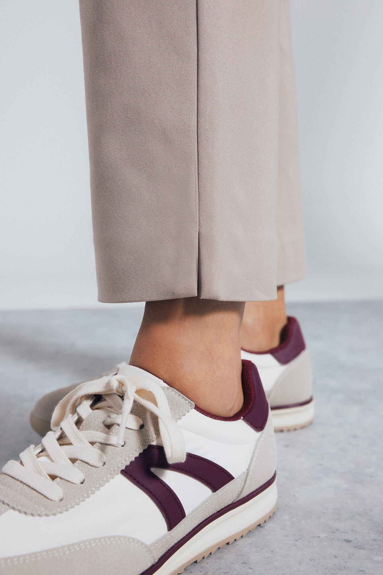 Straight chino pants