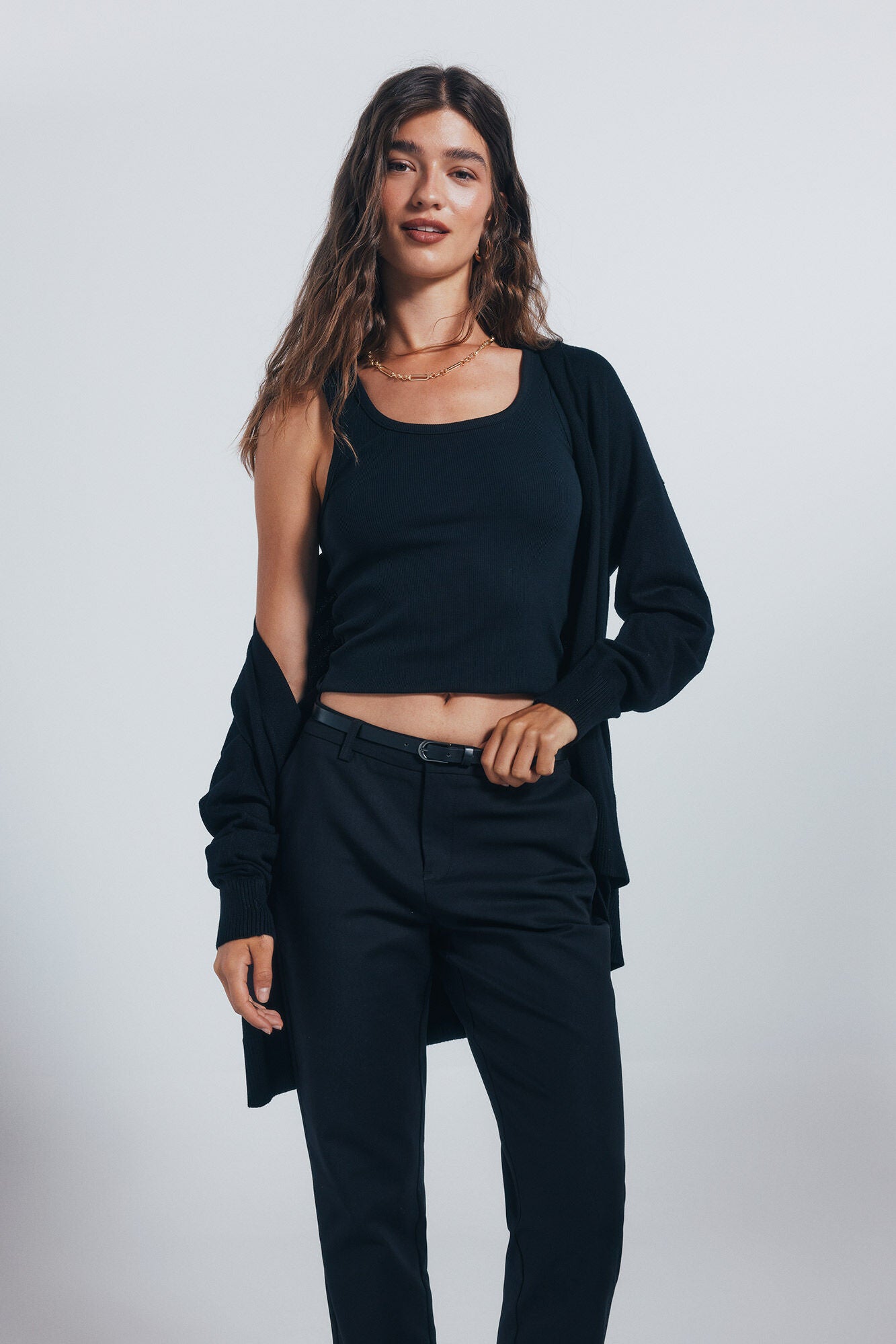 Straight chino pants