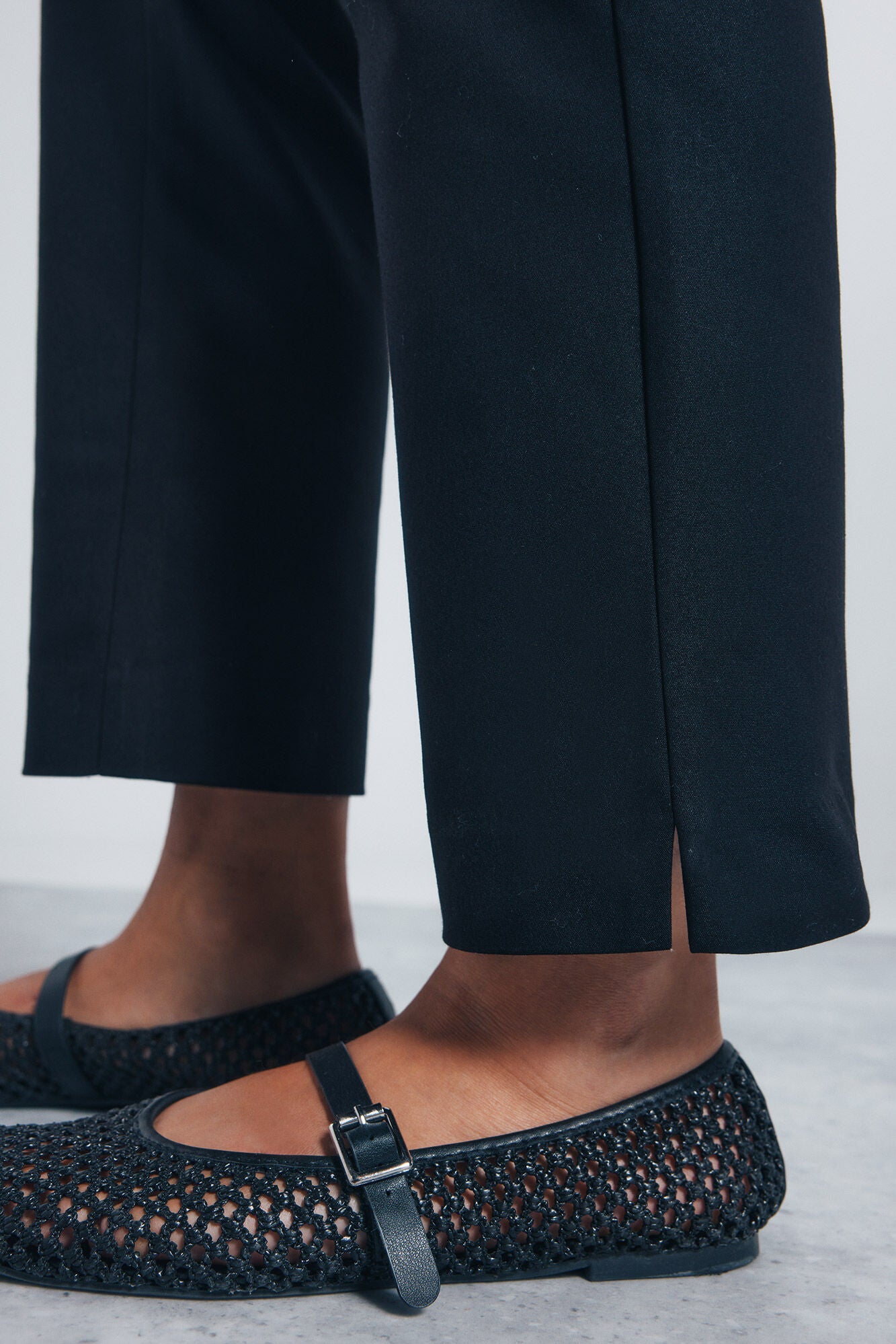 Straight chino pants