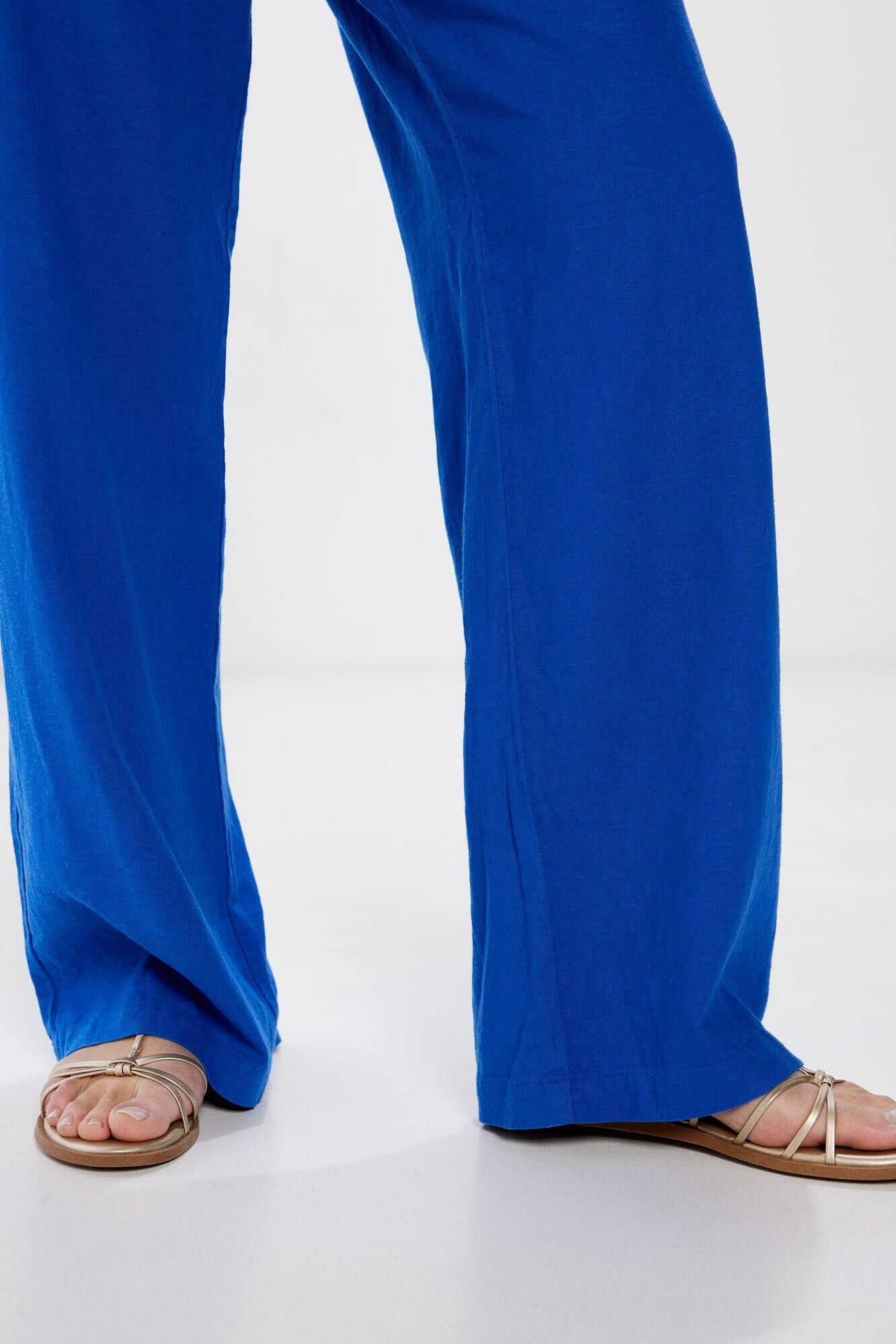 Viscose linen joggers