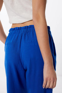 Viscose linen joggers
