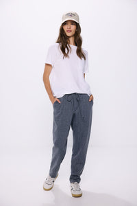 Jersey-knit jogger trousers
