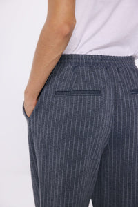 Jersey-knit jogger trousers