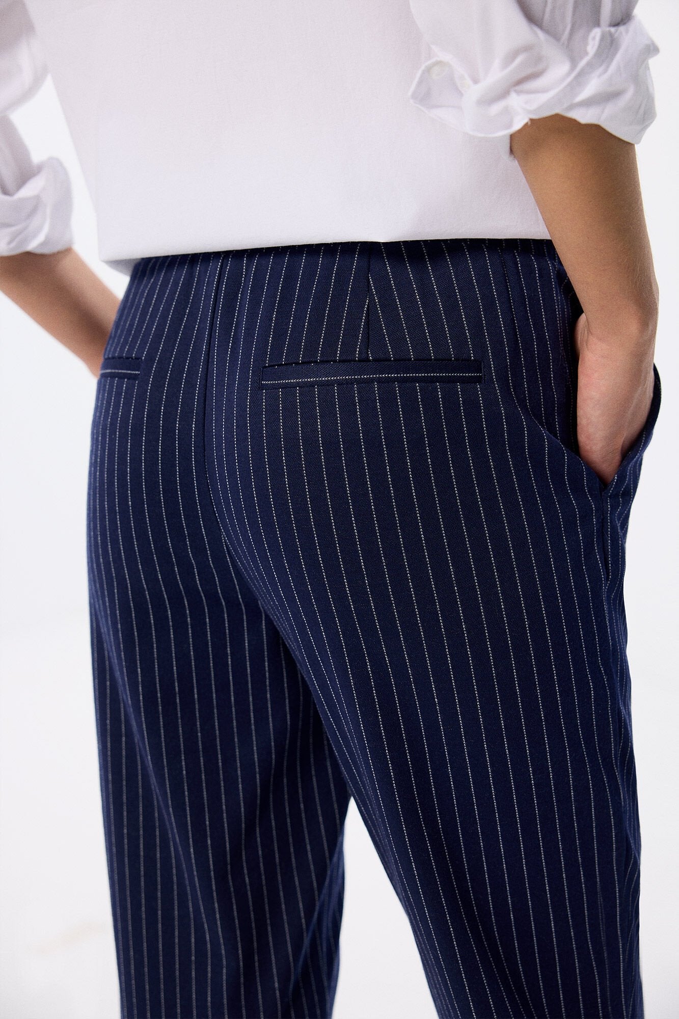 Jersey-knit jogger trousers