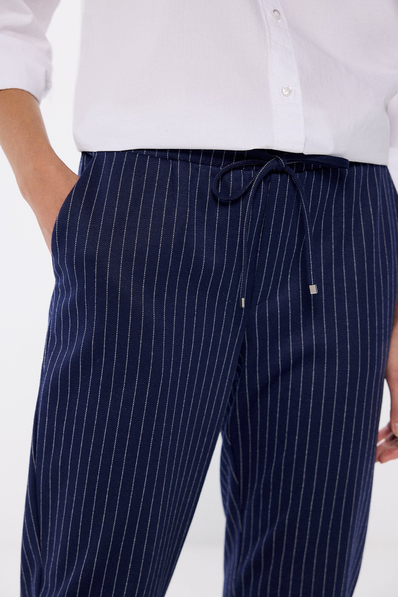Jersey-knit jogger trousers