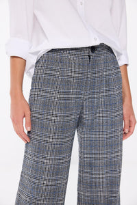 Checked trousers