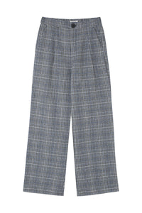 Checked trousers