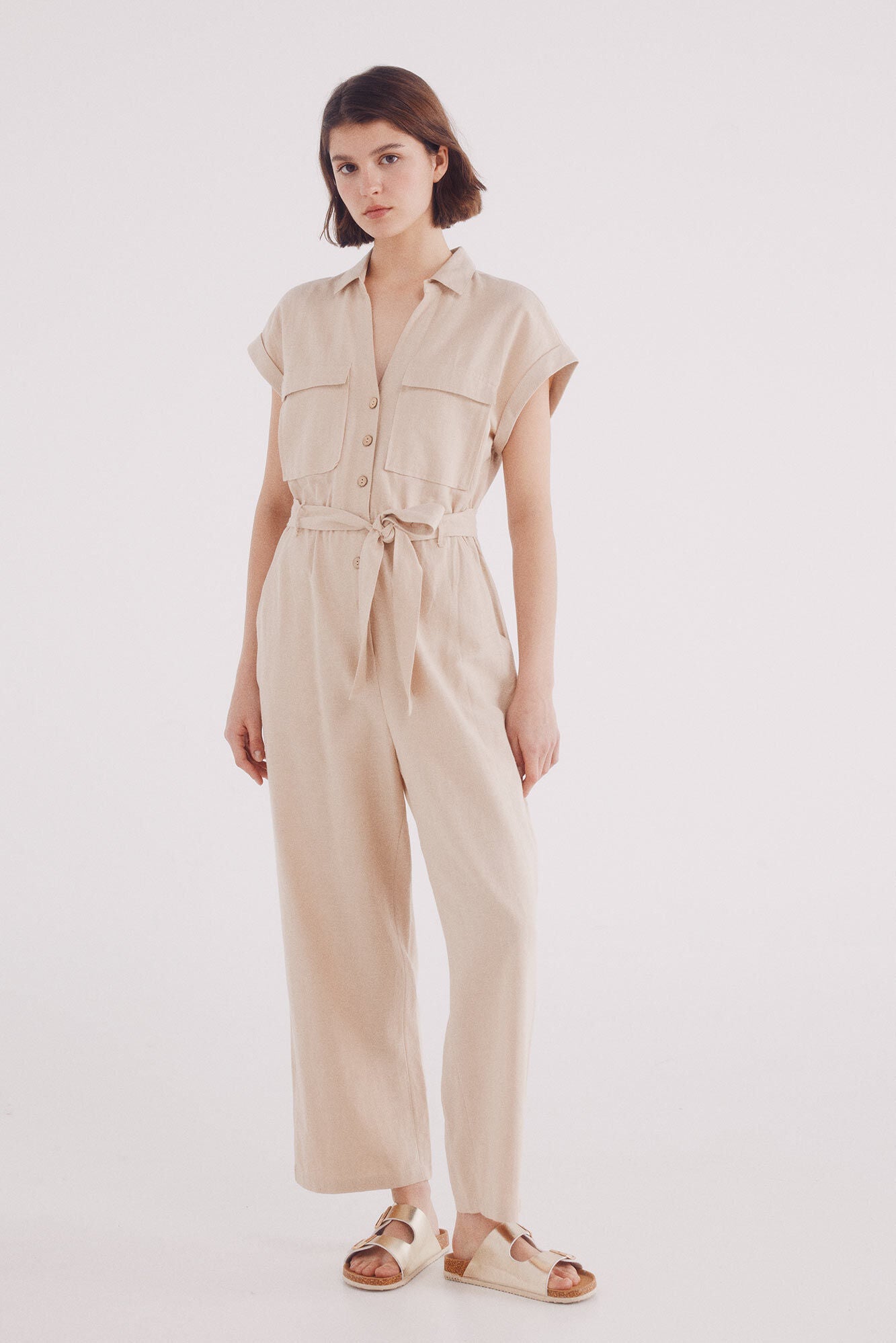 Linen jumpsuit