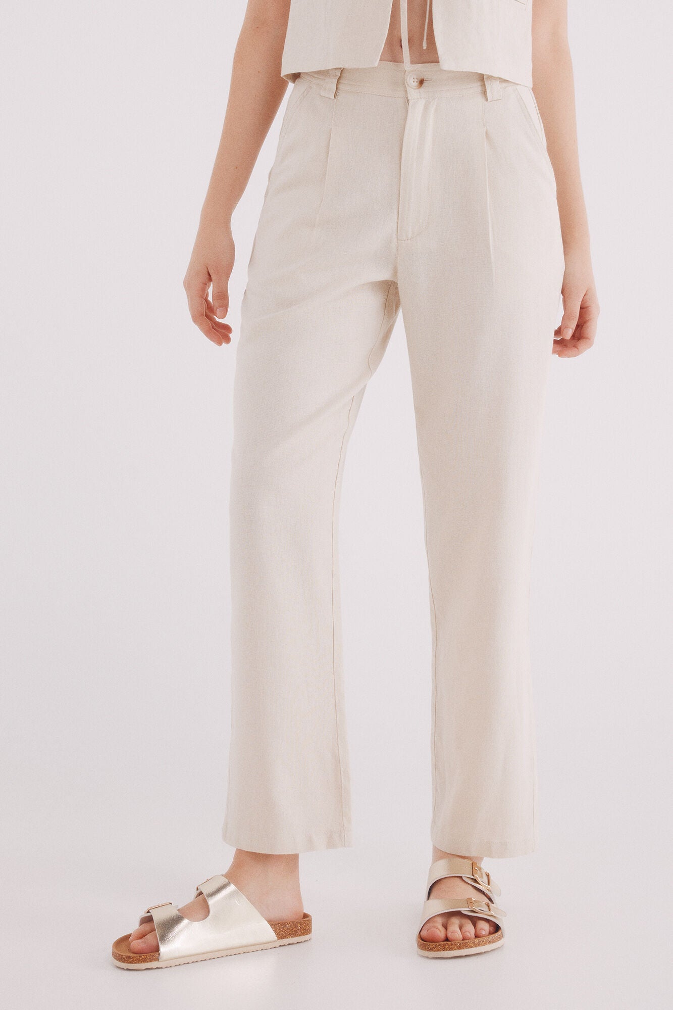 Basic linen trousers