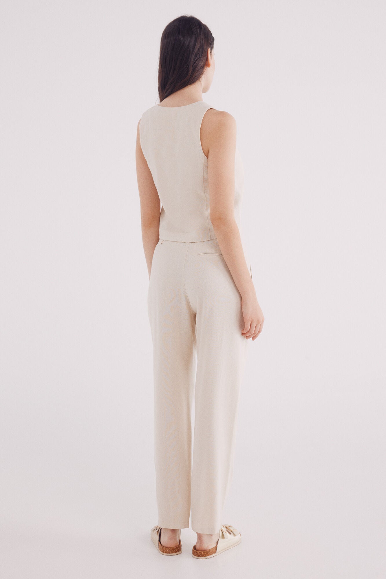 Basic linen trousers