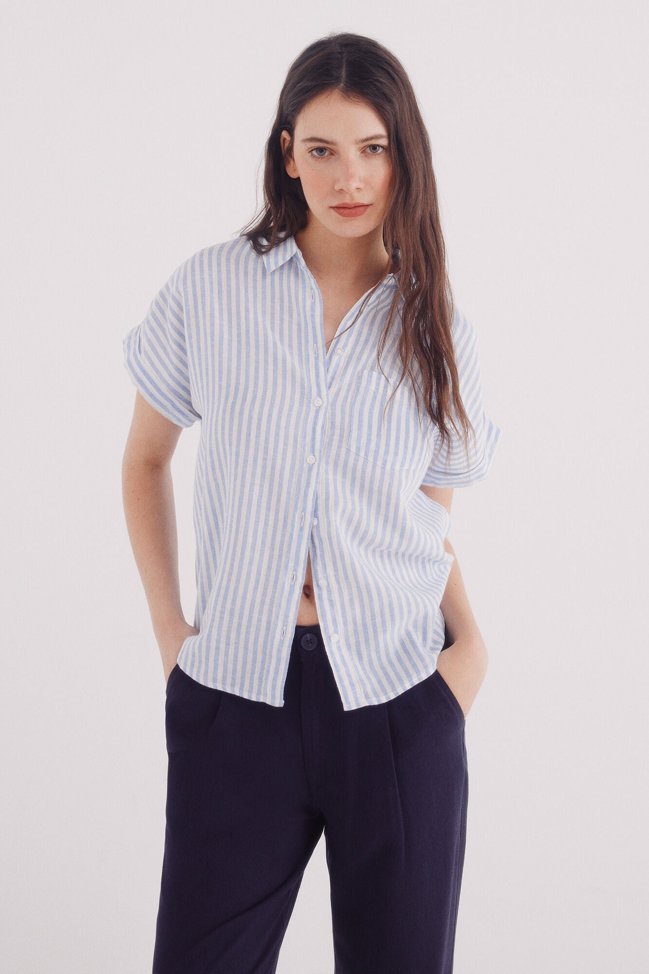 Basic linen trousers